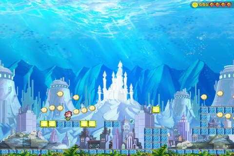 Blue Raj Escape - Run to the Sea World screenshot 3