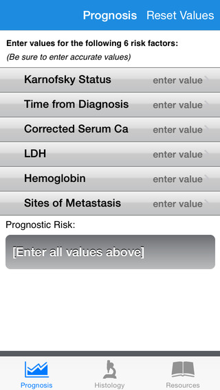 【免費醫療App】KCA Advanced RCC Prognostic Calculator-APP點子