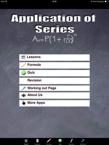 Application of Series Lessons screenshot 2