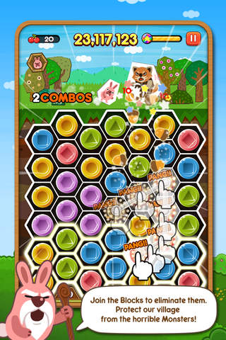 LINE Pokopang Games Line Pokopang Helping Animals