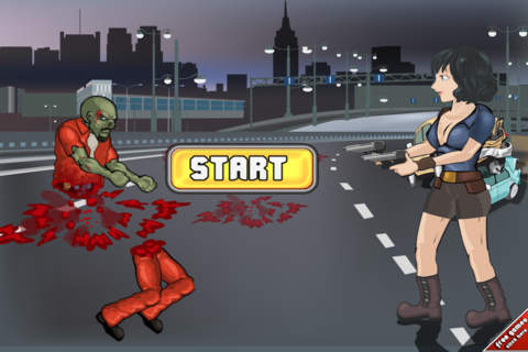 Shoot And Fire The Zombies - Walk The Dead Route Highway screenshot 3