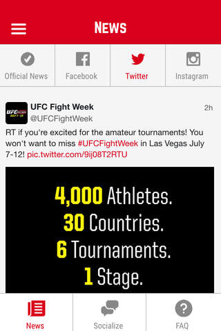 UFC International Fight Week 2015 screenshot 4