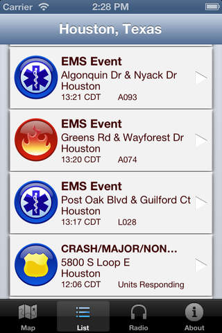 Houston Emergency Radio screenshot 3