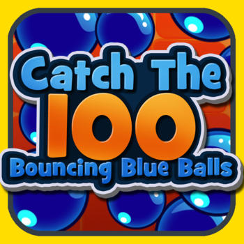 Catch The 100 Bouncing Blue Balls LOGO-APP點子