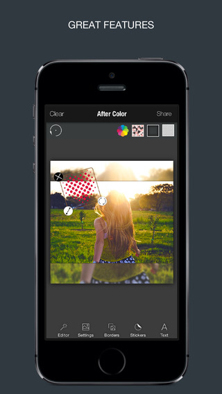 免費下載攝影APP|After Color - Easiest way to layout full size photo to Instagram with colorful border and stickers. app開箱文|APP開箱王
