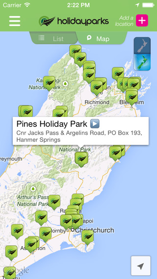 【免費旅遊App】Holiday Parks-APP點子