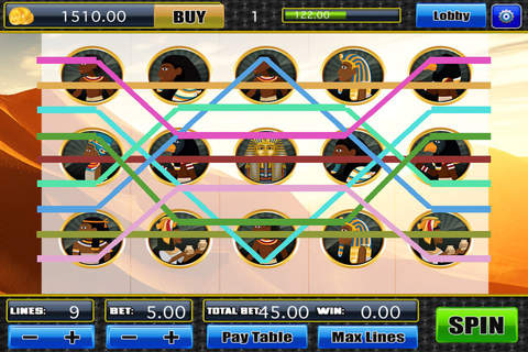 Age of Fire Pharaoh's Slots Way to Play & Win Big Lucky Jackpot in Vegas Casino Free screenshot 4