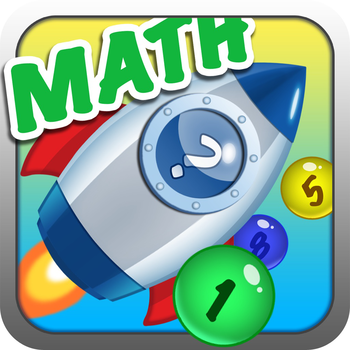 Number Bubble Rocket －The Free Math Games Competition LOGO-APP點子