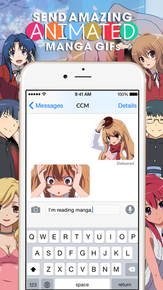 KeyCCMGifs – Manga Anime : Gifs Animated Stickers and Emojis 3D For Toradora
