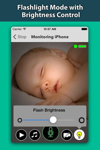 Secure Baby Monitor - Safe Wifi & Bluetooth Video Nanny Camera screenshot 4