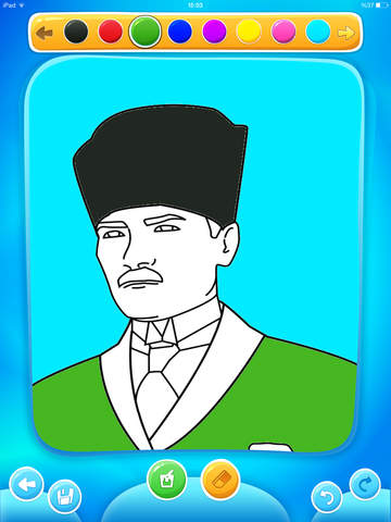 【免費遊戲App】Atatürk Boyama Kitabı-APP點子