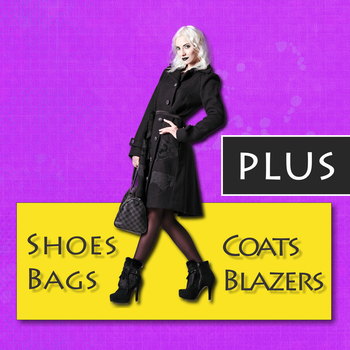 Women's Shoes & Handbags + Coats, Jackets & Blazers  Shopping Plus App by Wonderiffic® LOGO-APP點子