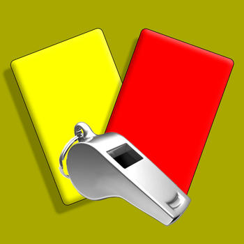 Football Cartons, deviens arbitre de foot ou de rugby donne des cartons rouge ou jaune à tes amis LOGO-APP點子