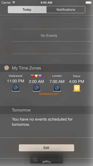 My Time Zones Widget - world clock map time zones converter