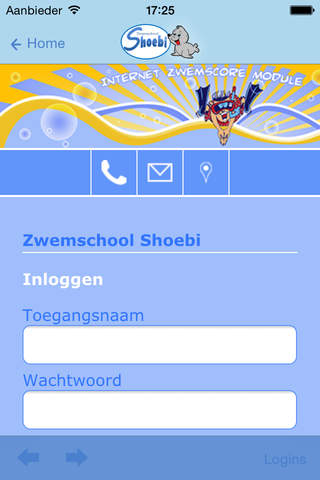 Zwemschool Shoebi screenshot 2