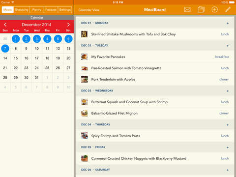 【免費生活App】MealBoard - Meal and Grocery Planner-APP點子