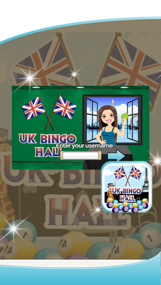UK Bingo Hall HD 777- Win Lucky Fortune Las Vegas Lotto Fun Casino
