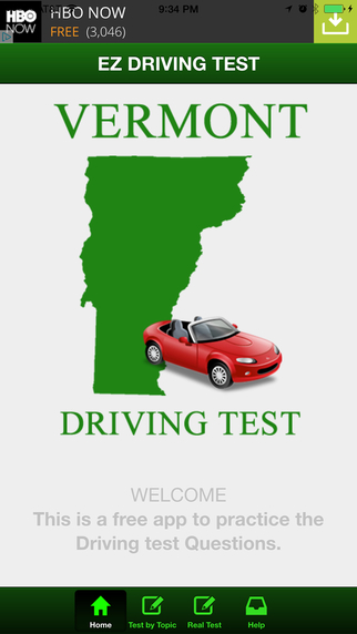 Vermont Basic Driving Test