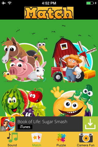 Animal Hay Farm: Kids Puzzle screenshot 2