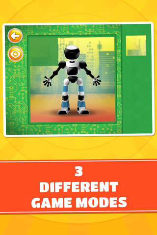 Super Space Robots Puzzle Game screenshot 3