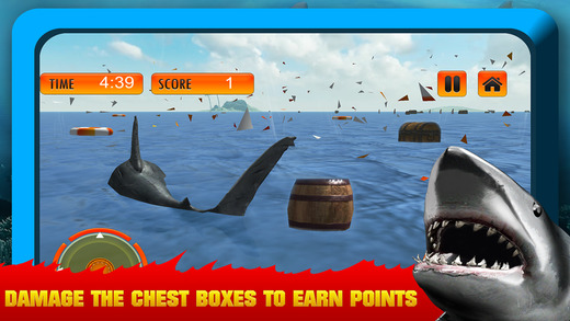 【免費遊戲App】Wild Shark Attack Simulator 3D-APP點子