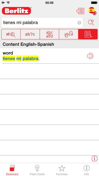 【免費書籍App】Spanish - English Berlitz Basic Talking Dictionary-APP點子