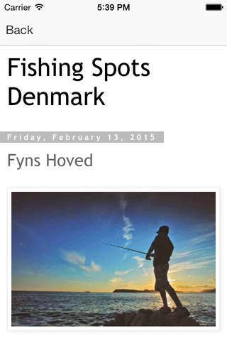 Fishing Spots Denmark screenshot 3
