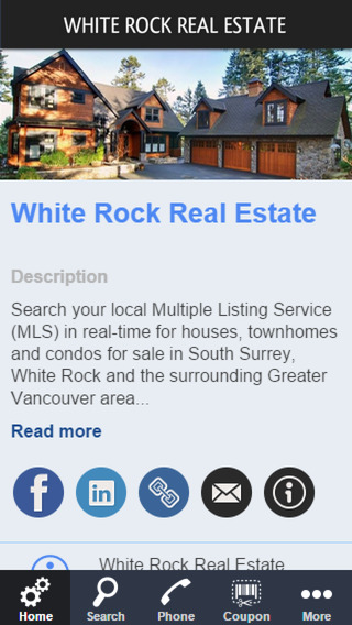 【免費工具App】White Rock Real Estate-APP點子