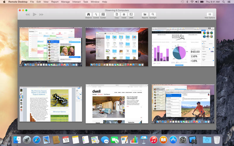 Apple Remote Desktop 3.9.5 Mac 中文破解版 - 优秀的远程桌面工具