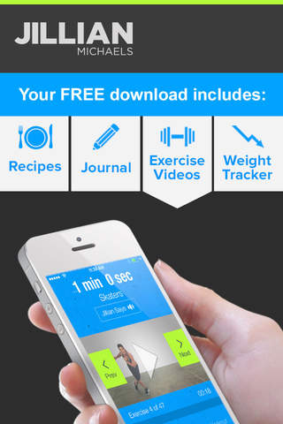 Jillian Michaels Slim-Down: Weight Loss, Diet, Fitness, Workout & Exercise Solution screenshot 4