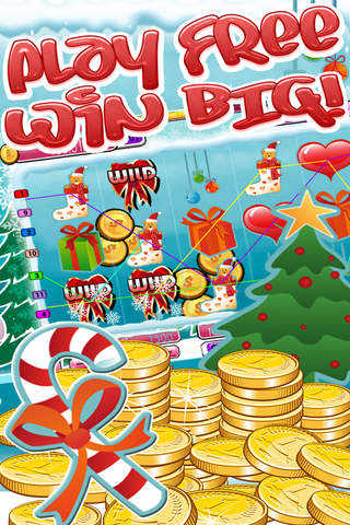 ' 777 ' Merry Christmas Slots PRO - Get big bonus present in this christmas socks screenshot 3