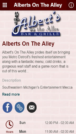 【免費娛樂App】Alberts on the Alley-APP點子