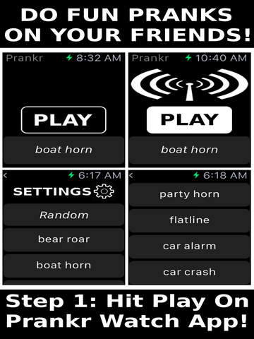 【免費工具App】Prankr Watch - Prank Your Friends!-APP點子