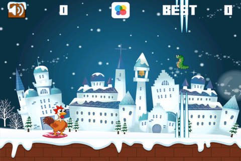 Bird On A Snowboard - Big Air Ollies Flapper Craze! FREE screenshot 2