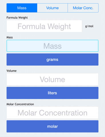 【免費教育App】Molarity Calculator-APP點子