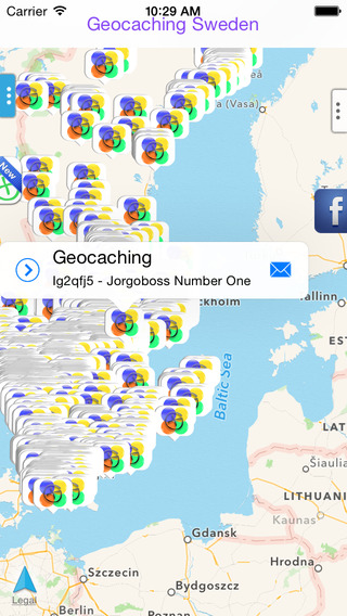 【免費交通運輸App】Geocaching Sweden-APP點子