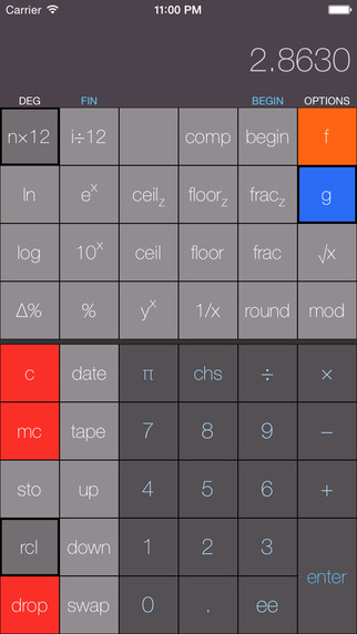 【免費財經App】RPNscfi – Financial and Scientific RPN Calculator-APP點子