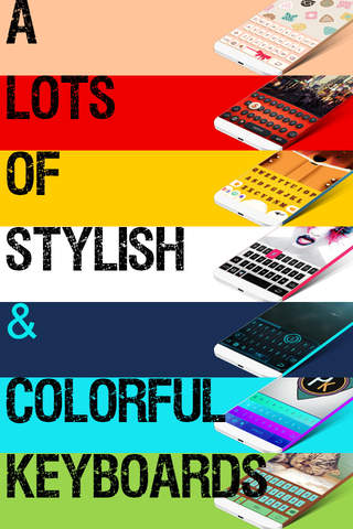Colorful Keyboard Themes Pro - Stylish Keyboards with Custom Design Skins & Backgrounds screenshot 2