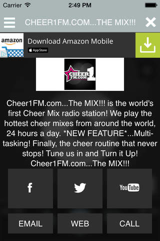 Cheer1FM screenshot 3