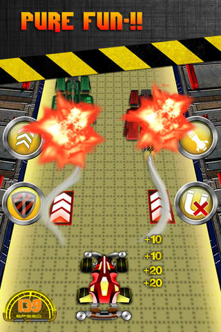 Armored Racer Drag City Circuit Full Boost screenshot 2