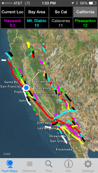 【免費天氣App】California Earthquake Faults-APP點子