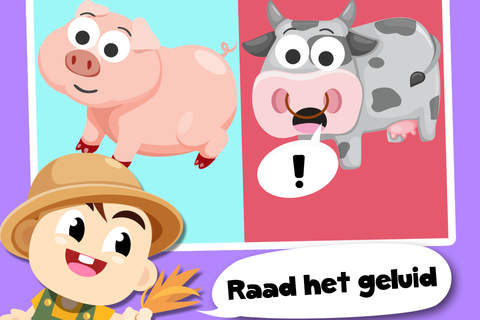 Baby Tommy Farm Animals Cartoon Free screenshot 4