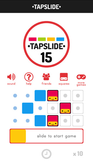 【免費遊戲App】Tapslide - The Indie Game of Patterns and Squares-APP點子