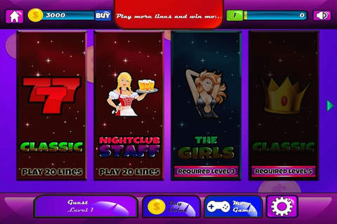 777 Vegas Night Life Party Casino Slots Pro screenshot 3
