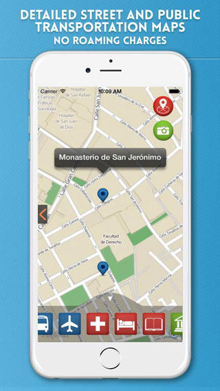 【免費旅遊App】Granada Travel Guide with Offline City Street Maps-APP點子