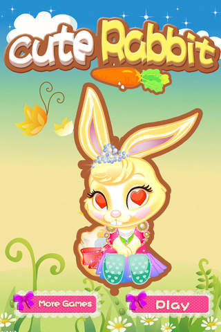 Cute Rabbit-Game for girls screenshot 2