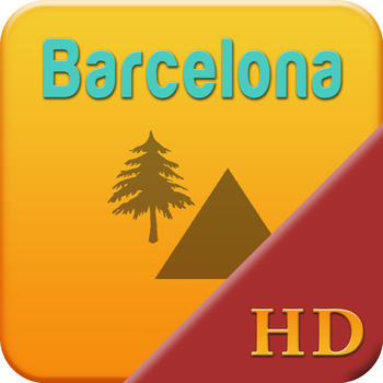 Barcelona Offline Map Travel Explorer LOGO-APP點子