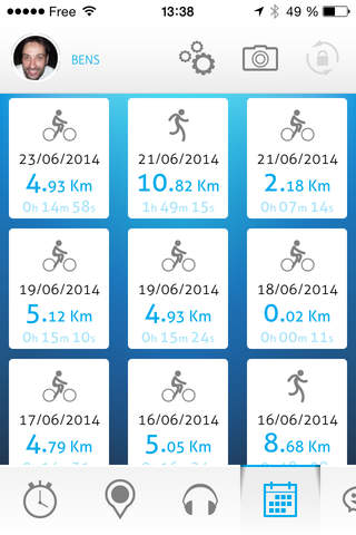 Joggers - Coach Tracking GPS Gratuit pour courir, faire du sport, s'entrainer, maigrir screenshot 2