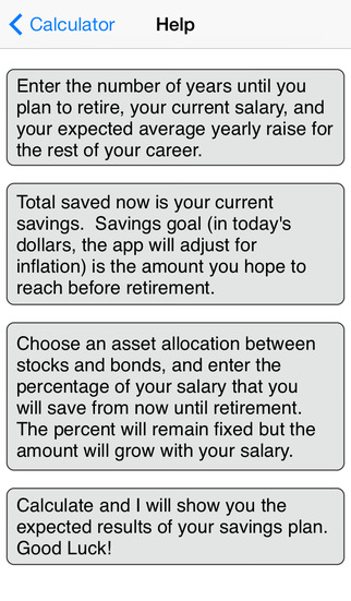 【免費財經App】Retirement Savings Calculator Lite-APP點子