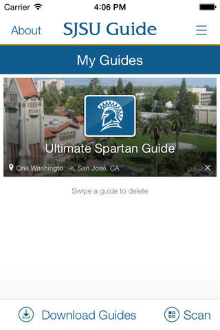 SJSU Guide screenshot 2